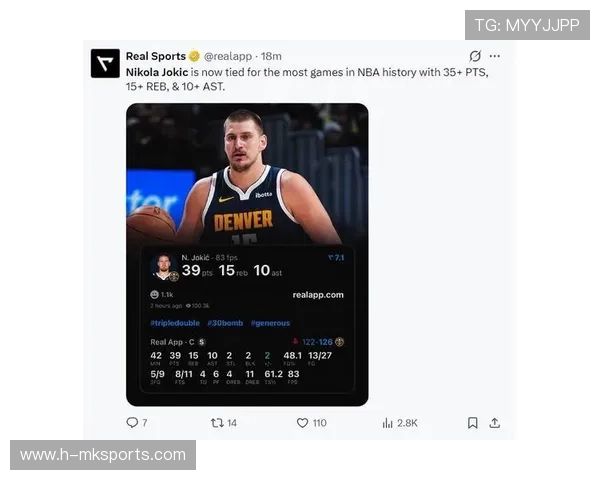 约基奇刷纪录夜，掘金体系震惊联盟